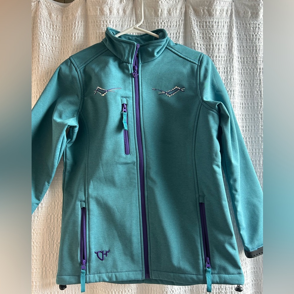 Cowgirl Hardware zip up jacket
